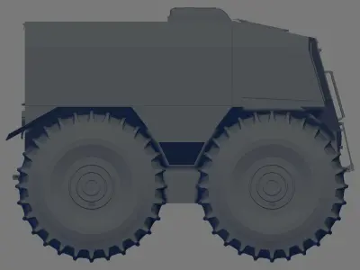 SHERP N 4x4 ATV 3D model