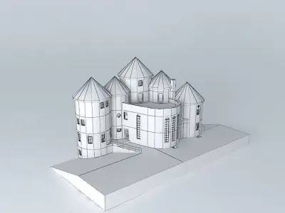 Castle Malia Part 2 Free 3D model
