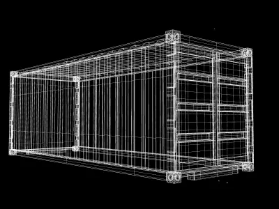 Shipping Container  3D model buy