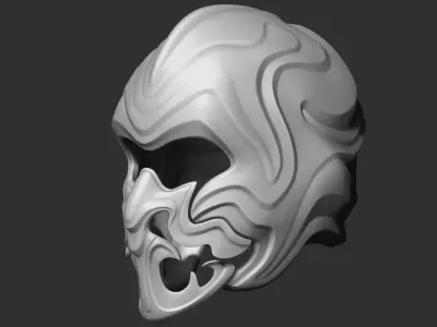 Fantasy Medieval Helmets 3D model purchase