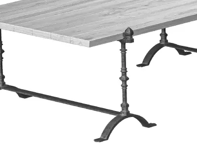 eloquence st remy coffee table 3D model