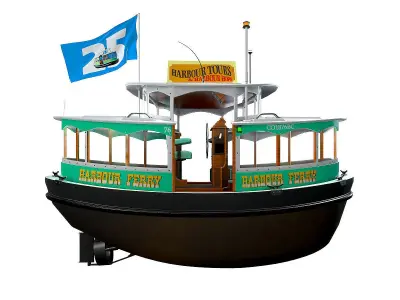 Ferry 3D model