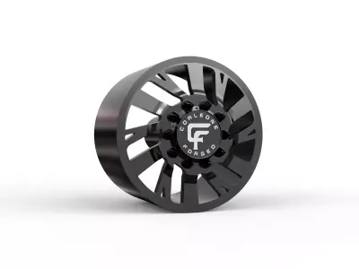 corleone front corallo dually wheel 3D print model