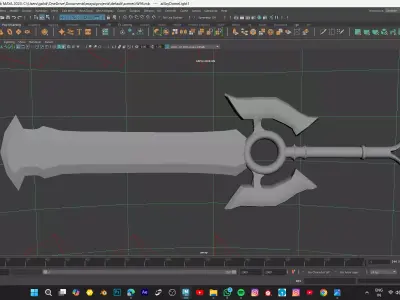 W96-SWORD MODEL  Low-poly 3D model