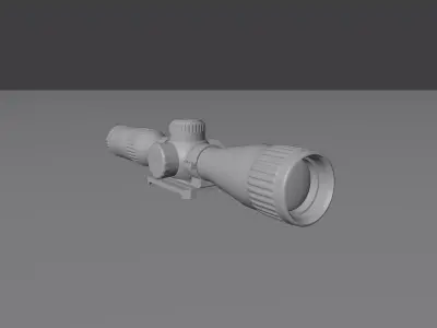 long scope 3D model
