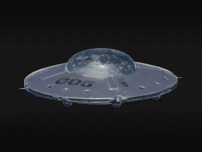 UFO Alien Ship 3D model