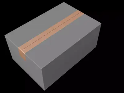 Cardboard Box 3D Design Free 3D model