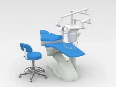Dental Clinic Set 3D model