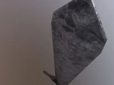 Old Short Sword  3D model