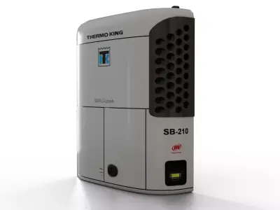 Thermo King SB-230 Refrigeration Unit Low-poly 3D model