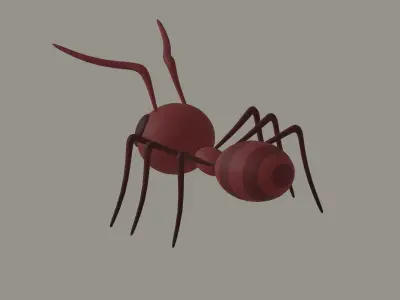Ant model 3D model purchase