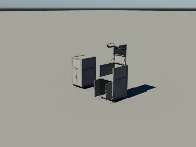Chariot MAG 800 FBX OBJ STL Transporting and carrying Free low-poly 3D model
