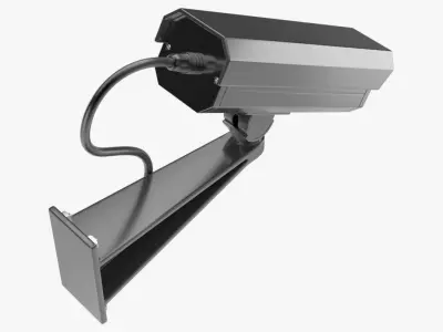 Security Camera 2 3D model