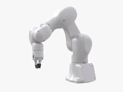 Pharma Robot w Gripper 3D model