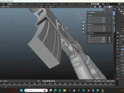 M4A1 Rifle 3D model get
