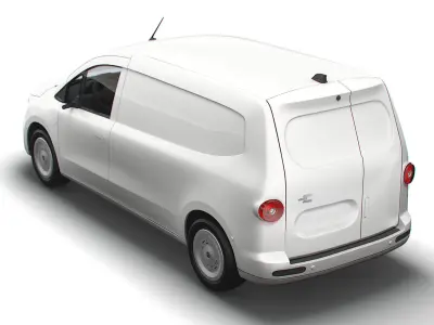 Generic EV Small Van LWB 2023 3D model