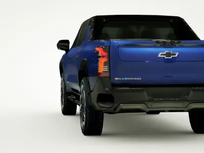 Chevrolet Silverado EV 2023 Low-poly 3D model
