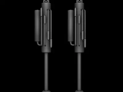 off road racing shocks 3D model