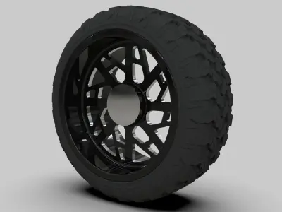 Specialty Forged SF008 Wheel 3D model