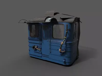 Carriage Metro House 3D model