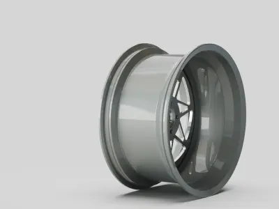 Wheelie tuning rims kooper 3D model