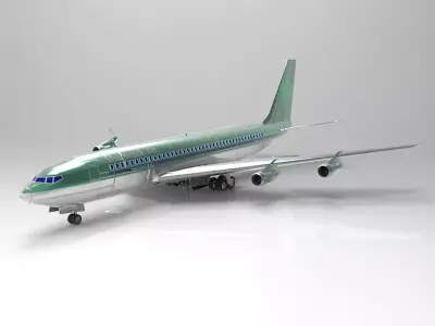 Aircraft 707 3D model