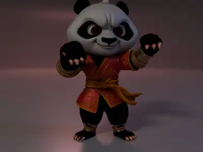 Shaolin Paw 3D print model