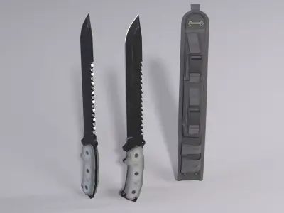 Knife Eagle 111ahp Low-poly 3D model