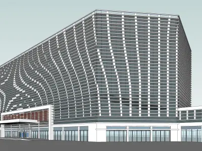 Sketchup Building V3 3D model