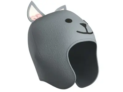 Kids Mouse Beanie 3D model