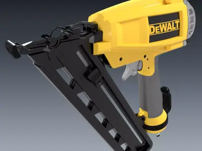 Cordless Power Nailer 3D model