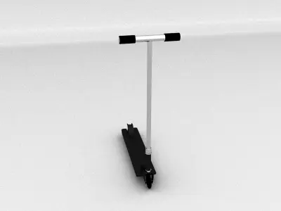 Scooters scooter Low-poly 3D model