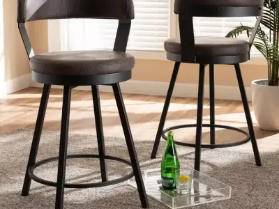 Flint Swivel Bar And Counter Stool Tall  Chair 3D model