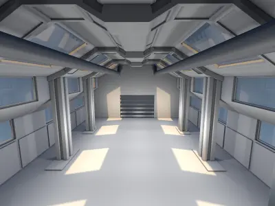 Warehouse 3D model 16