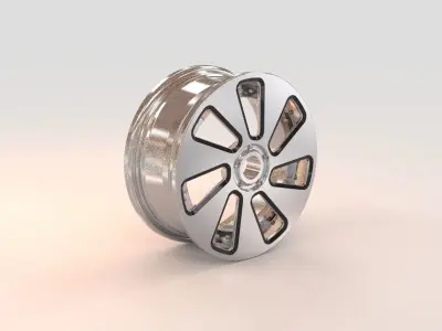 Alloy wheel design 3d model 3D model