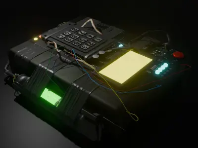 Bomb cs 3D model