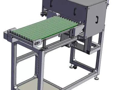 Loader and unloader 3D model