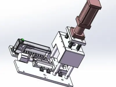 laminate mechanism 3D model