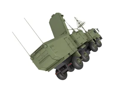 92N6E Grave Stone Radar 3D model purchase