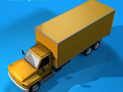 Ln medium truck1 3D model