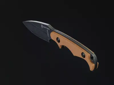 Knife Elite Force EF 714  Low-poly 3D model