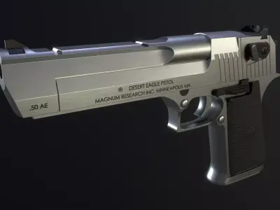 Desert eagle Low-poly 3D model buy