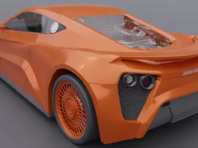 Zenvo ST 1 3D model