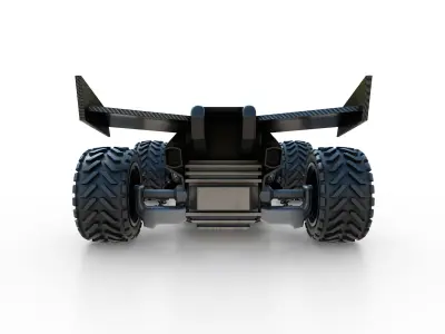 Off road Go Kart 3D model get
