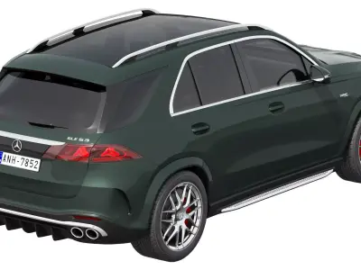Mercedes-Benz GLE53 AMG Hybrid 2027 3D model