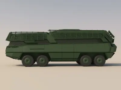 Heavy Armored Vehicle 3D model