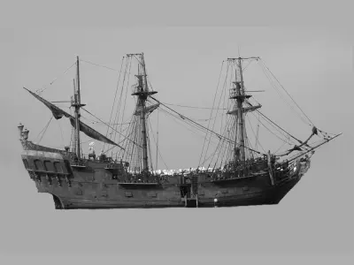 SHIP 3D MODEL 3D model purchase