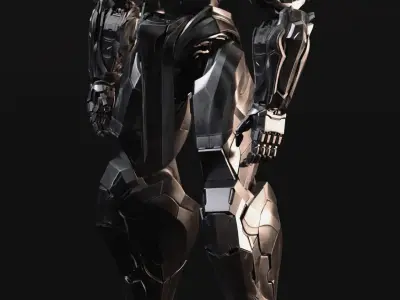 Mordred Free low-poly 3D model