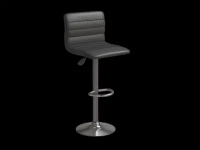 Lamita Swivel Bar Stool Low-poly 3D model