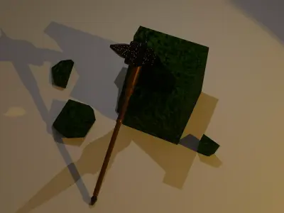 Paladin hammer Free 3D model